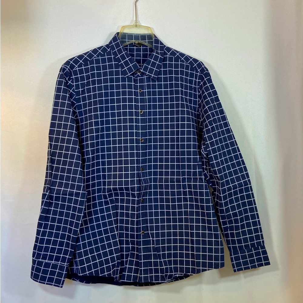Men’s Brand Checkered Patterned Shirt